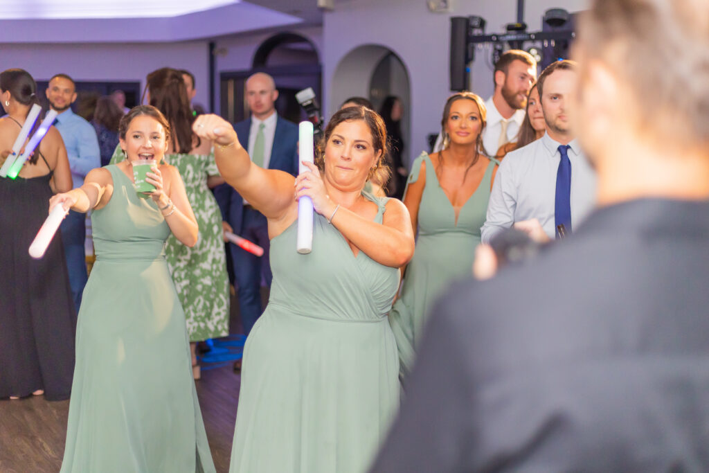 Wedding dancing at the Granite Rose in Hampstead, NH.