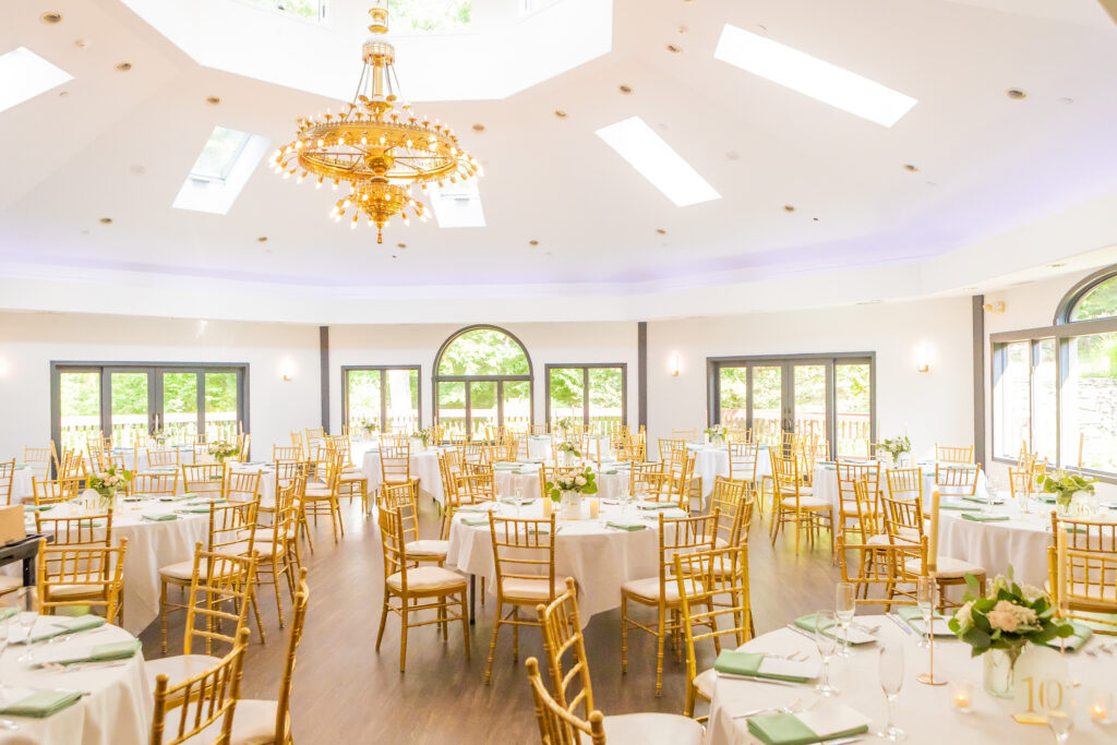 The Granite Rose in Hampstead, NH and the Grand Embassy Hall by Wedgewood Weddings.