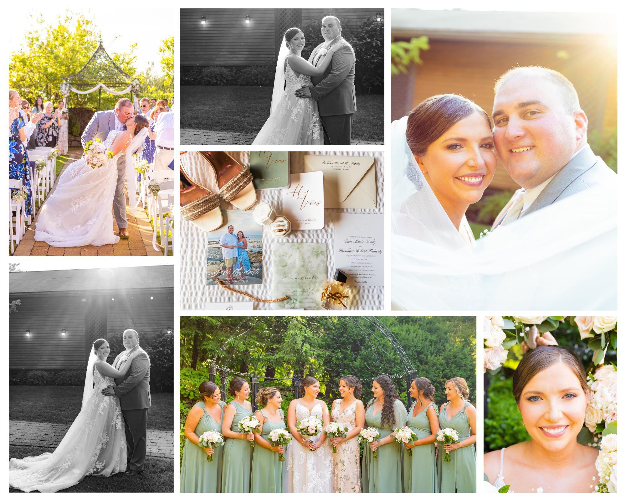 New Hampshire wedding at the Granite Rose in Hampstead, NH.