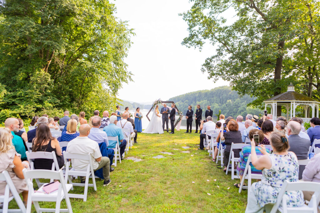 NH waterfront wedding venue near Keene, NH