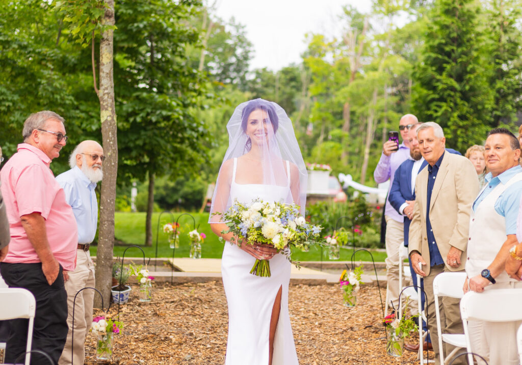 NH waterfront wedding