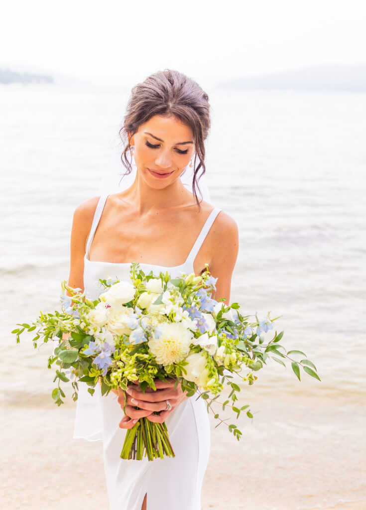 New Hampshire Lakes Region Bride.