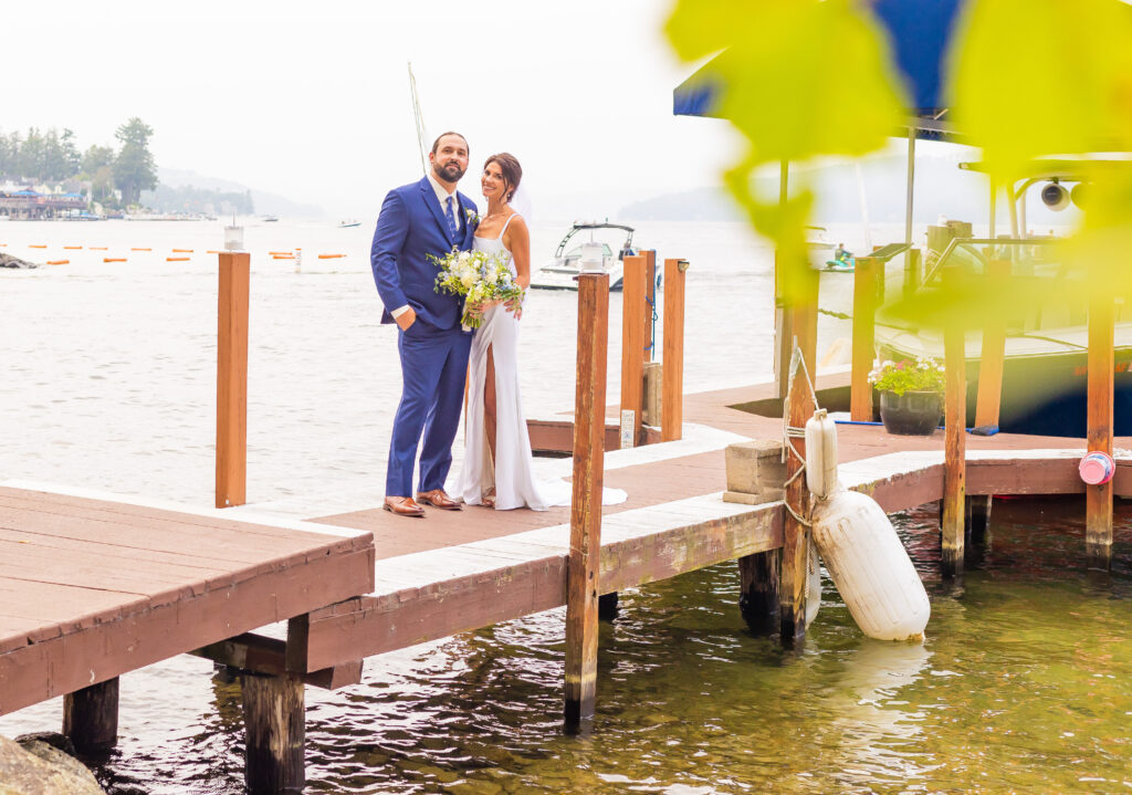 A Lake Winnipesaukee Wedding in Laconia NH on Weirs Beach.