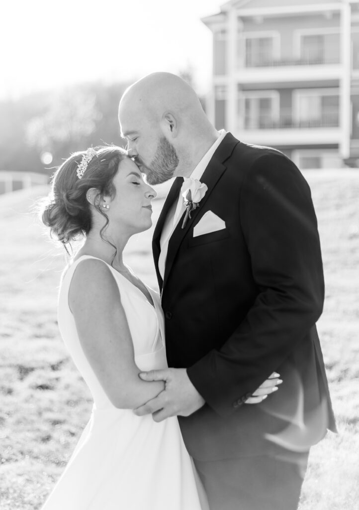 couple at a central nh wedding venue