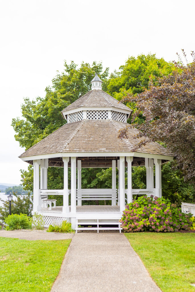 Wolfeboro Inn wedding gazebo