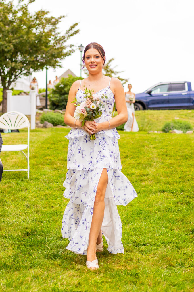 floral bridesmaid dresses in NH