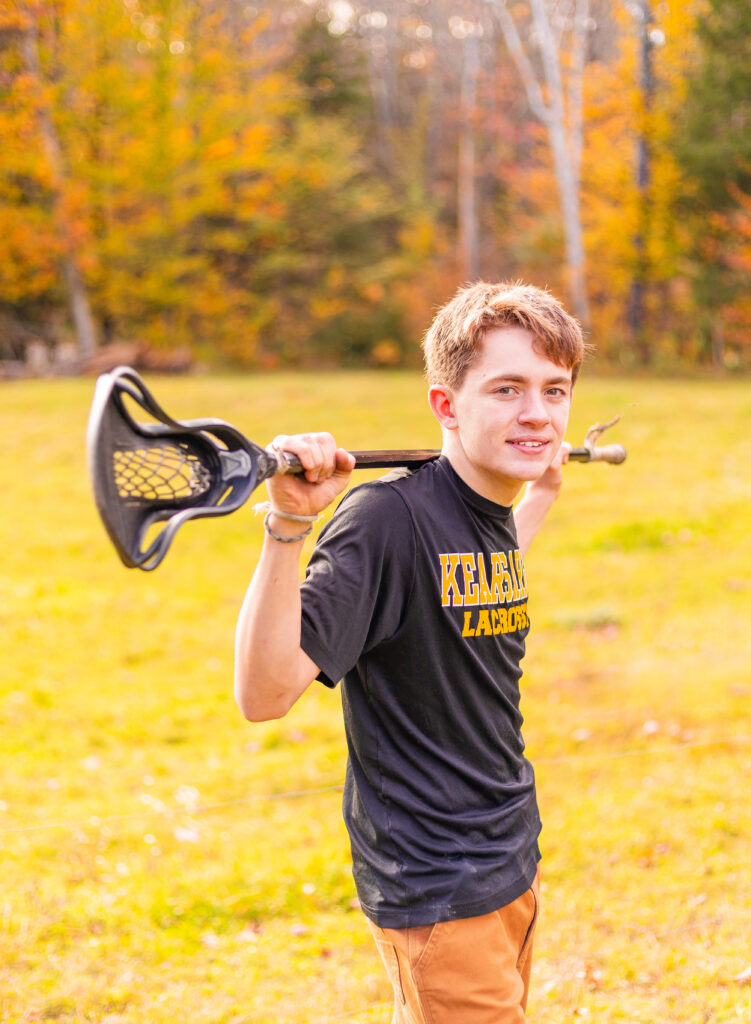 outdoor senior photography in the White Mountains NH