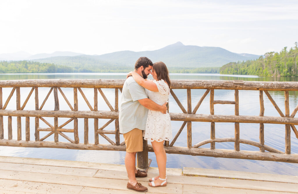 Chocorua Lake engagement photos